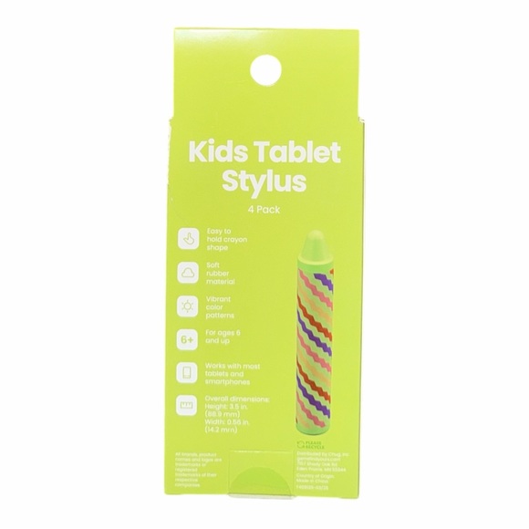 Target Kids Stylus Set - Multicolor 4 Pack - Picture 2 of 2